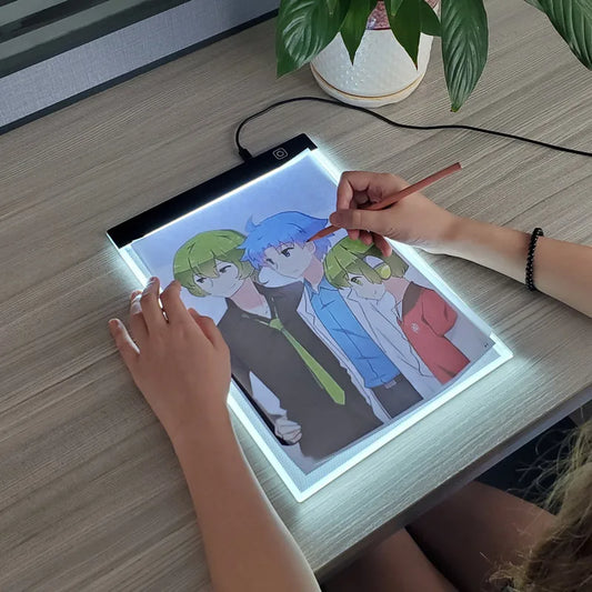 Table à dessin LED, planche lumineuse pour Dessin , Décalque, et création