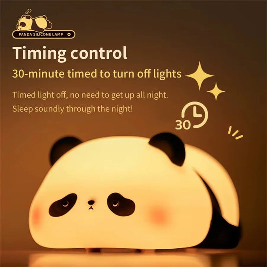 Veilleuse Panda Tactile avec luminosité réglable