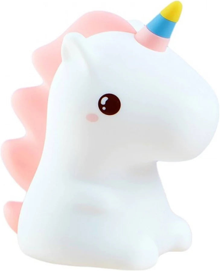 Veilleuse TACTILE  Licorne LED pour enfants USB Rechargeable lampe de nuit
