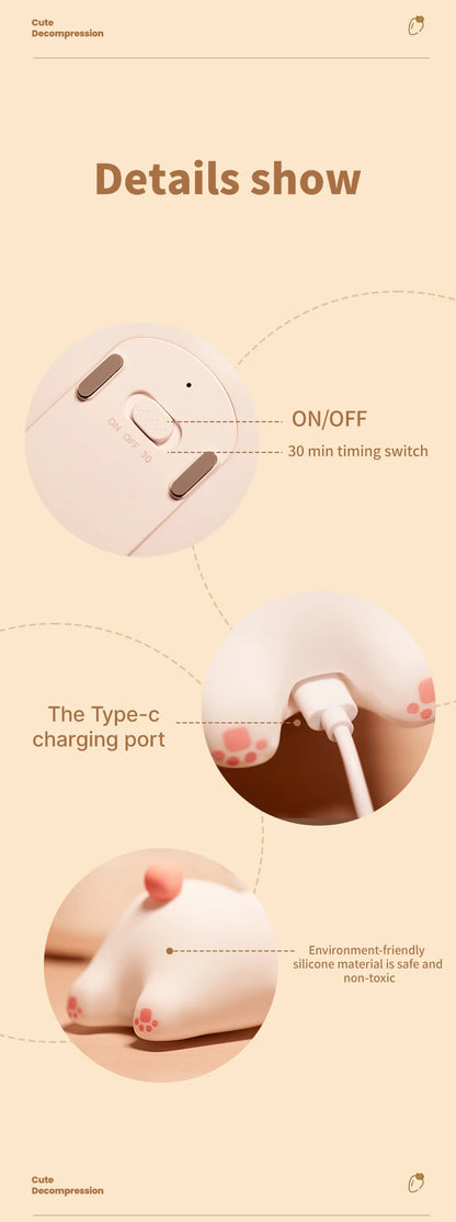 Veilleuse lapin Tactile avec Timer et Luminosité Reglable