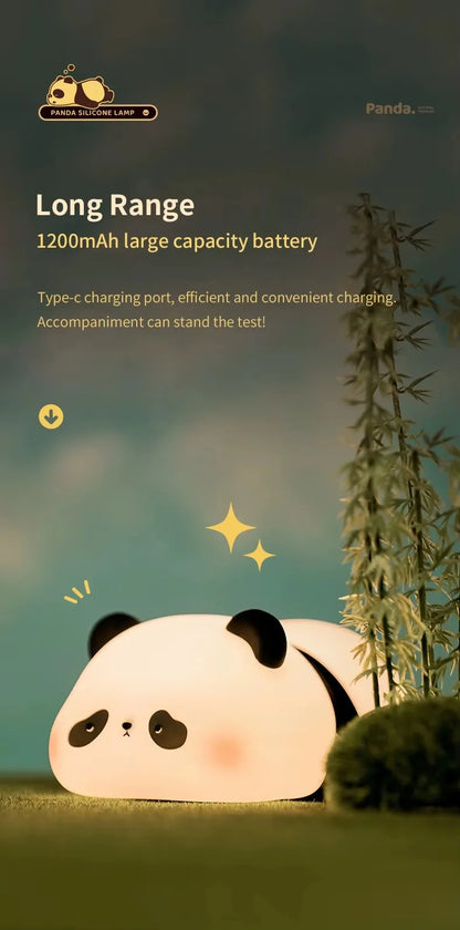 Veilleuse Panda Tactile avec luminosité réglable
