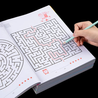 Livre de Labyrinthes pour Enfants . Jeu Eductif, Logique et Amusant