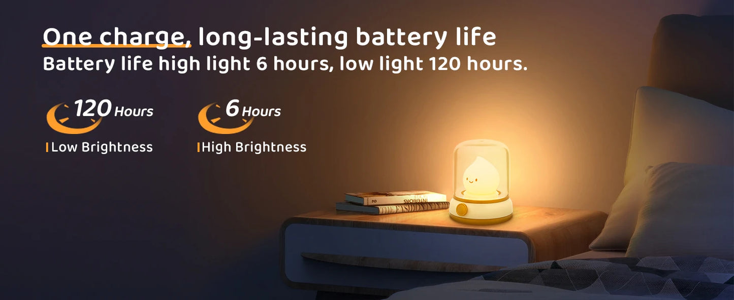 Veilleuse automatique rechargeable