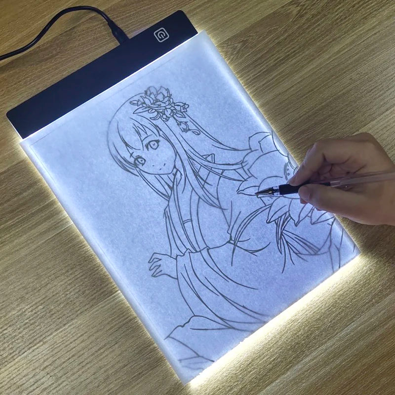 Table à dessin LED, planche lumineuse pour Dessin , Décalque, et création