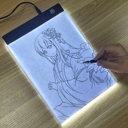 Table à dessin LED, planche lumineuse pour Dessin , Décalque, et création