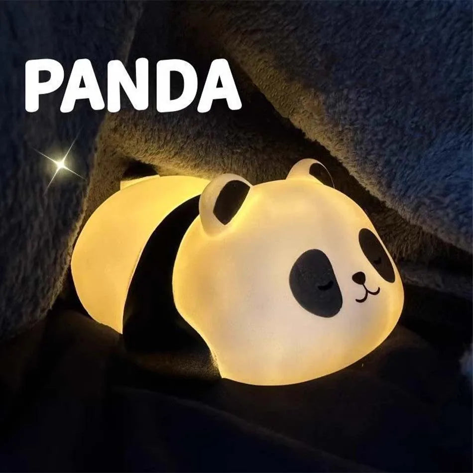 Panda LED veilleuse en plastique
