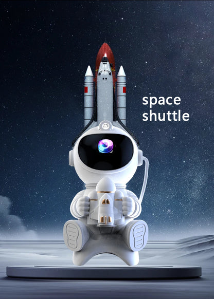 Projecteur d'Etoile Astronaute Bluetooth avec haut-parleur et télécommande
