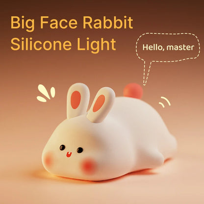 Veilleuse lapin Tactile avec Timer et Luminosité Reglable