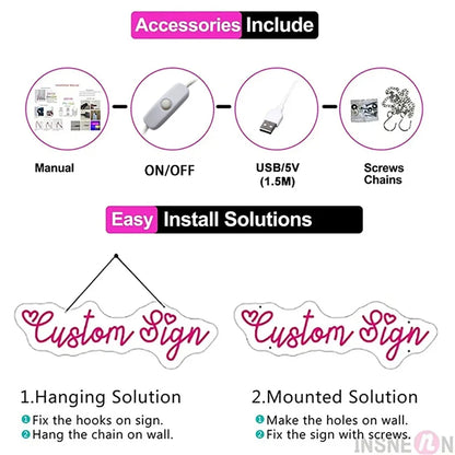 Néon Led personnalisé