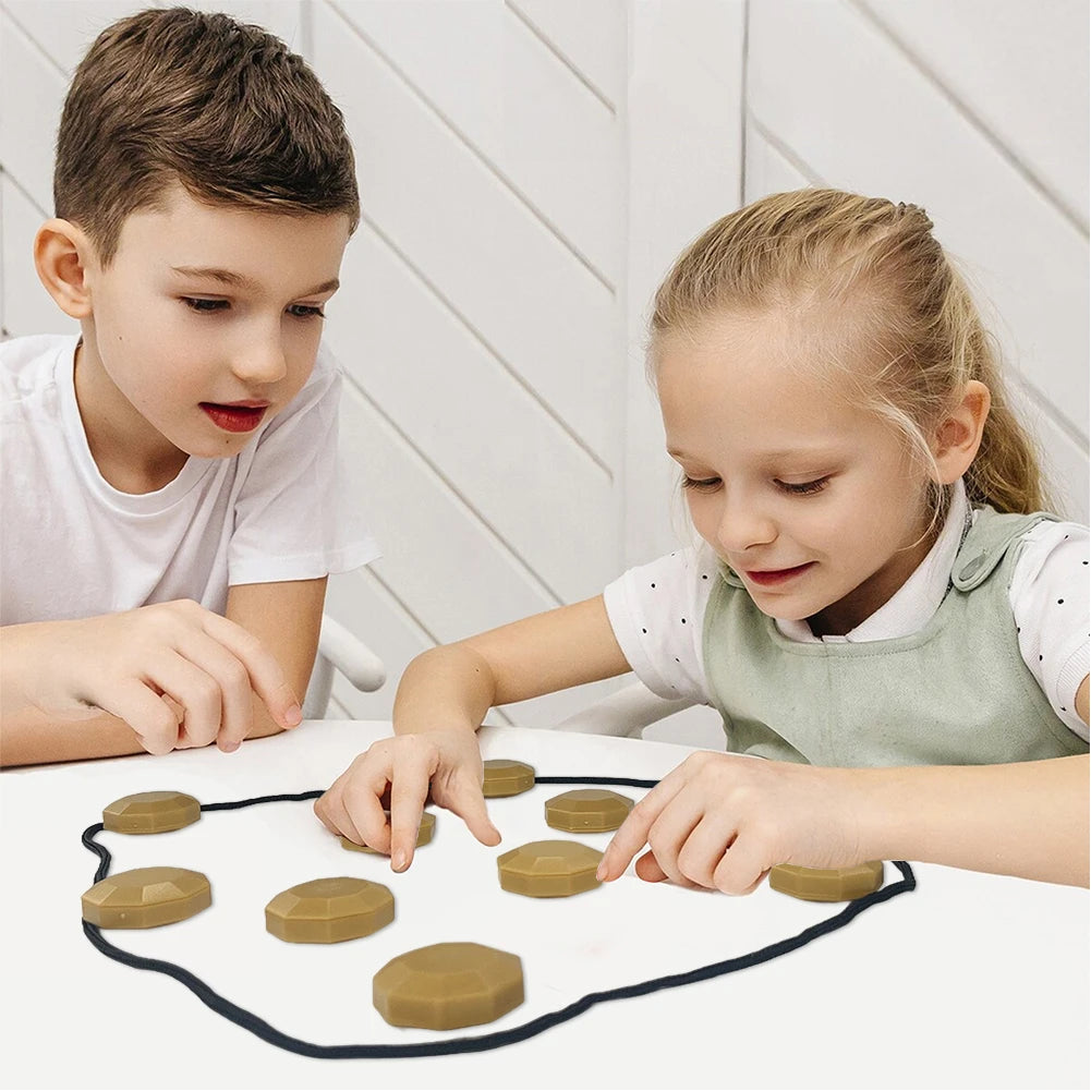 Magnetic Chess Game Jeu de Stratégie avec Pierres Aimantées pour Enfants | Logique, Réflexion et Fun