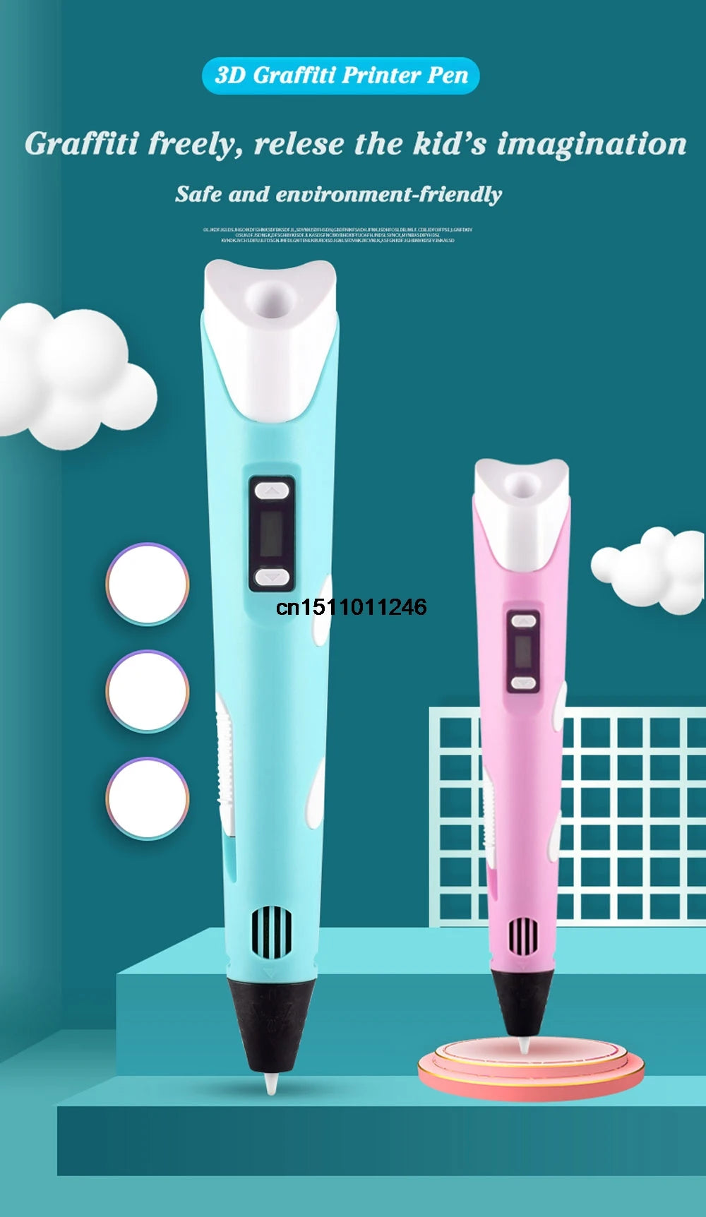 Stylo à impression 3D  Créer vos rêves