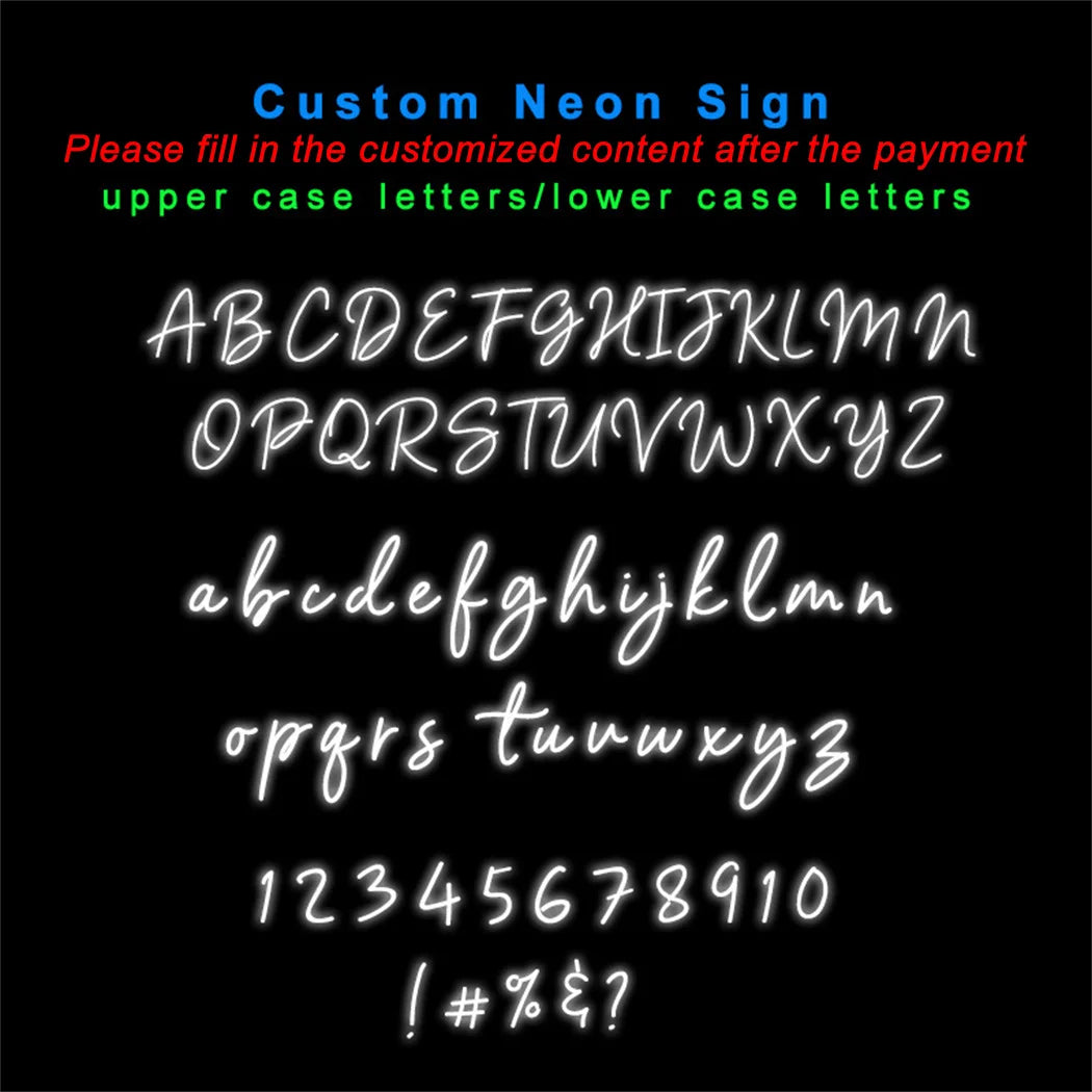 Néon Led personnalisé