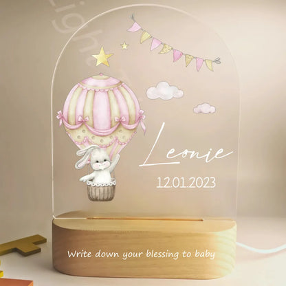 Veilleuse personnalisée pour bébé