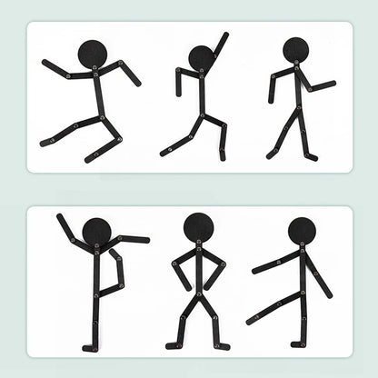 Wooden man Reproduit les figures