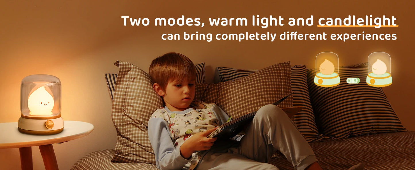 Veilleuse automatique rechargeable