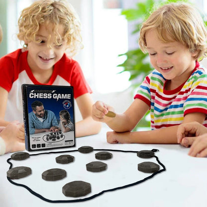 Magnetic Chess Game Jeu de Stratégie avec Pierres Aimantées pour Enfants | Logique, Réflexion et Fun