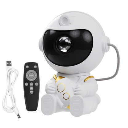 Projecteur d'Etoile Astronaute Bluetooth avec haut-parleur et télécommande