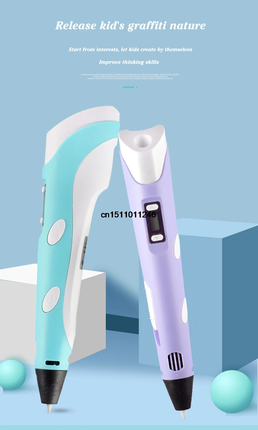 Stylo à impression 3D  Créer vos rêves