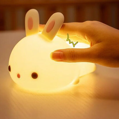 Veilleuse tactile LED lapin veilleuse 16 couleurs