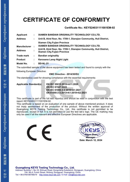 Veilleuse automatique rechargeable