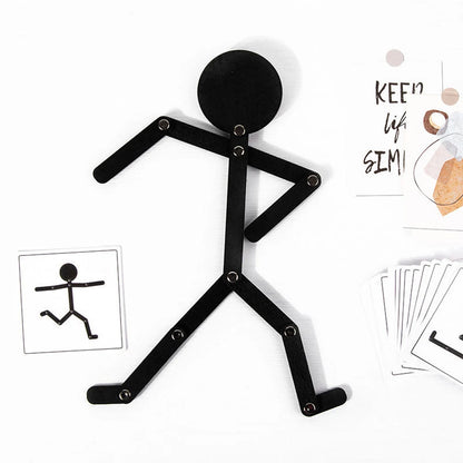 Wooden man Reproduit les figures