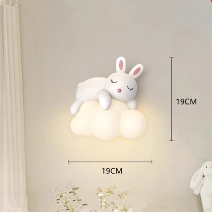 Applique Murale Suspendue en Forme de Petit Ours pour Chambre d'Enfant.