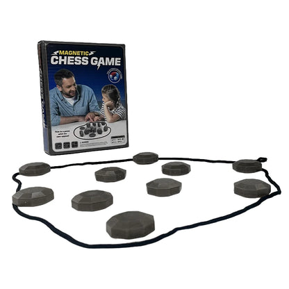 Magnetic Chess Game Jeu de Stratégie avec Pierres Aimantées pour Enfants | Logique, Réflexion et Fun