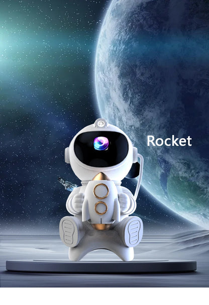 Projecteur d'Etoile Astronaute Bluetooth avec haut-parleur et télécommande