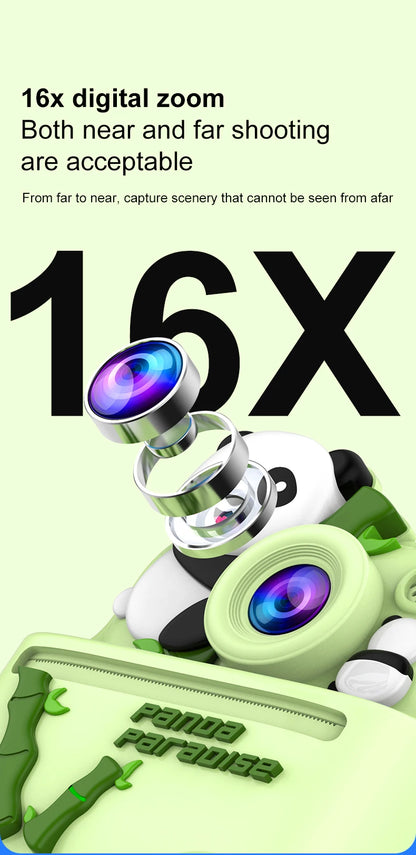 Appareil Photo Instantané Enfants | Impression Directe & Photos à Colorier HD 1080P avec carte 32SD