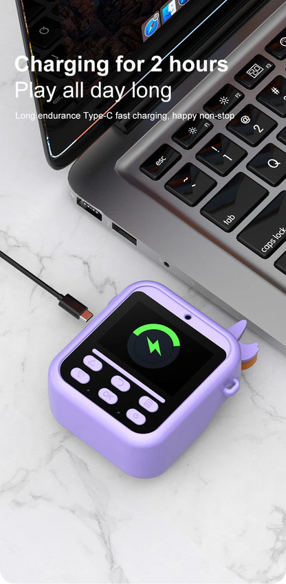 Appareil Photo Instantané Enfants | Impression Directe & Photos à Colorier HD 1080P avec carte 32SD