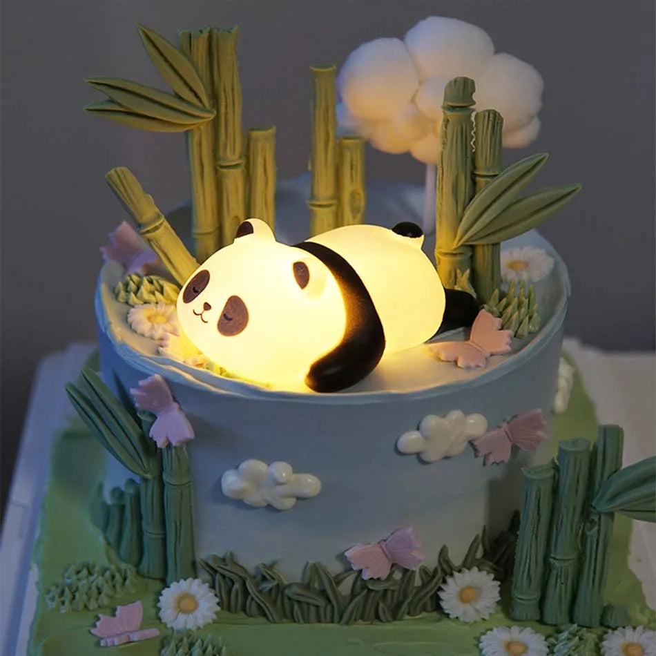 Panda LED veilleuse en plastique