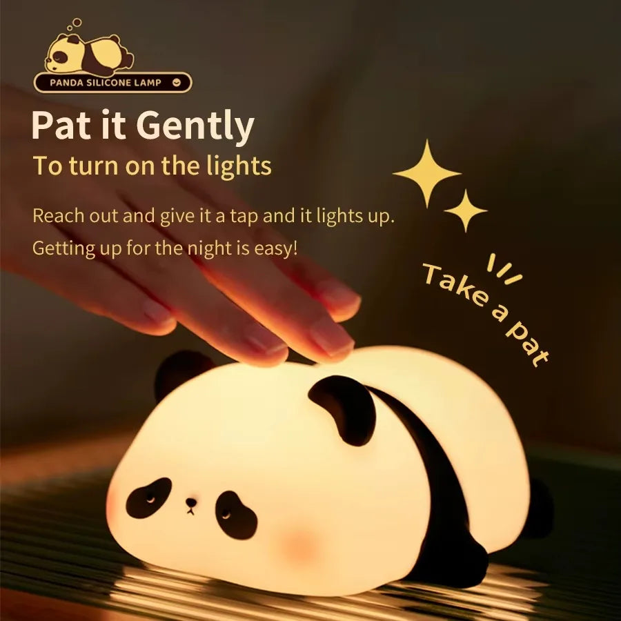 Veilleuse Panda Tactile avec luminosité réglable