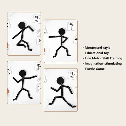 Wooden man Reproduit les figures