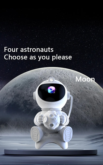 Projecteur d'Etoile Astronaute Bluetooth avec haut-parleur et télécommande