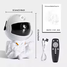 Projecteur d'Etoile Astronaute Bluetooth avec haut-parleur et télécommande