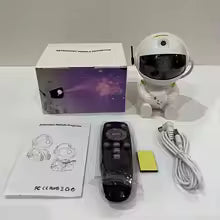 Projecteur d'Etoile Astronaute Bluetooth avec haut-parleur et télécommande