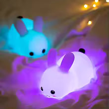 Veilleuse Lapin tactile LED  16 couleurs