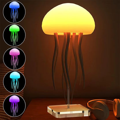Lampe méduse LED avec 9 tentacules