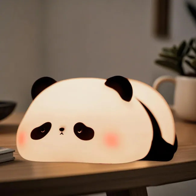 Panda LED veilleuse en plastique